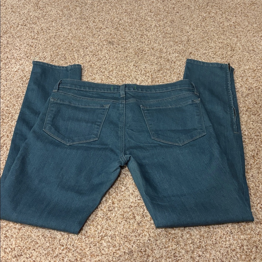 J brand “The Deal” skinny jeans w/ zippers on bottoms 29 EUC - Picture 7 of 10